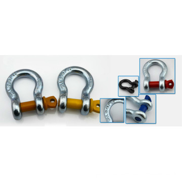 US Type Drop Forged Screw Pin Anchor Shackle---209 Shackle